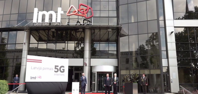 Dots svinīgais starts 5G izmantošanai Latvijā